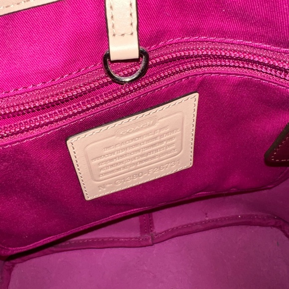 Coach Purse - Pink - Picture 3 of 10